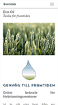Mobile Screenshot of eco-oil.se